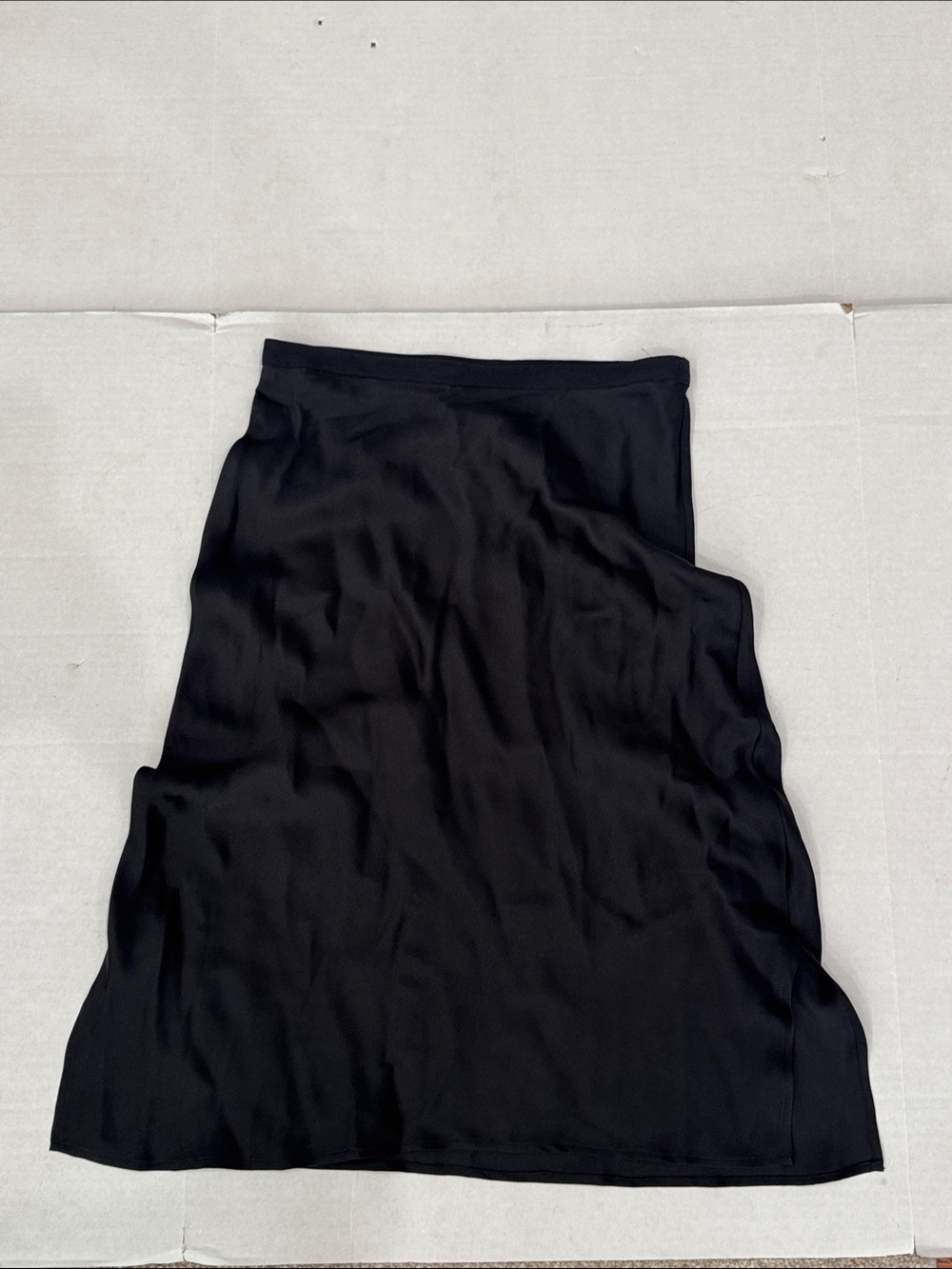 Anine Bing Black Silk A-Line Women's Skirt Sz Small